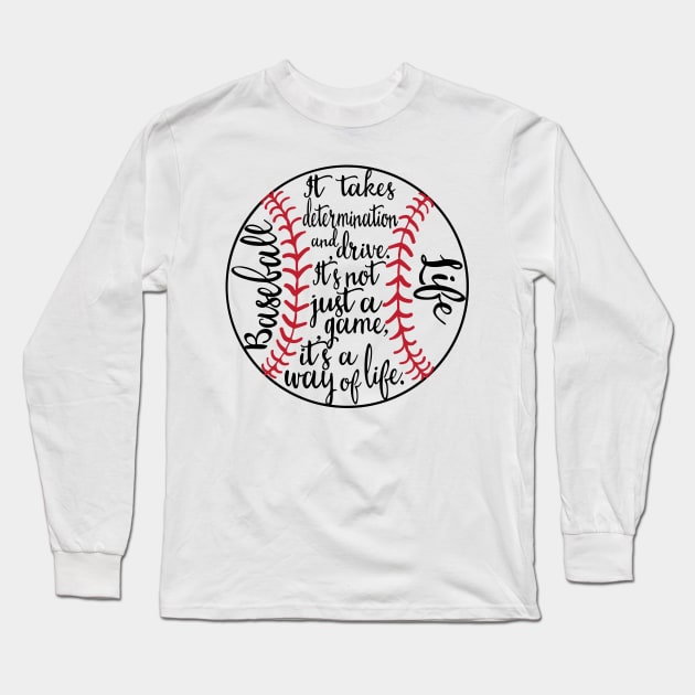 Eat Sleep Baseball Repeat Funny Baseball Players Kids Boys Long Sleeve T-Shirt by KRMOSH